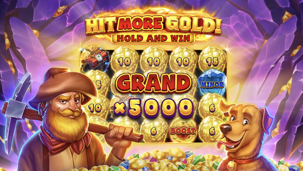 Hit more Gold!: ищите золото и получайте множитель х5000