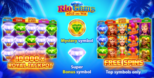 Rio Gems: собирайте призы под зажигательные ритмы карнавала!