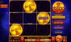 9 Coins: увеличьте выигрыш в 500 раз и сами настройте волатильность! 9 Coins: увеличьте выигрыш в 500 раз и сами настройте волатильность!