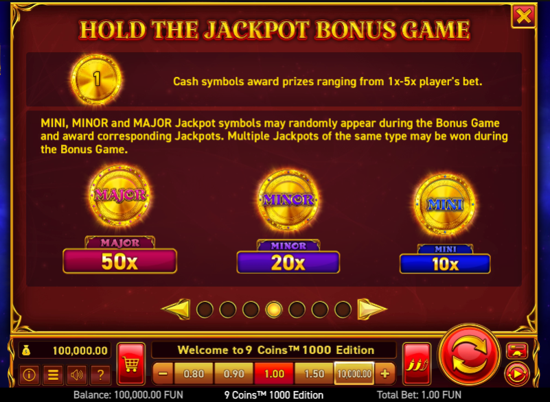 9 Coins: Kazancınızı 500 kat artırın ve oynaklığı kendiniz ayarlayın!