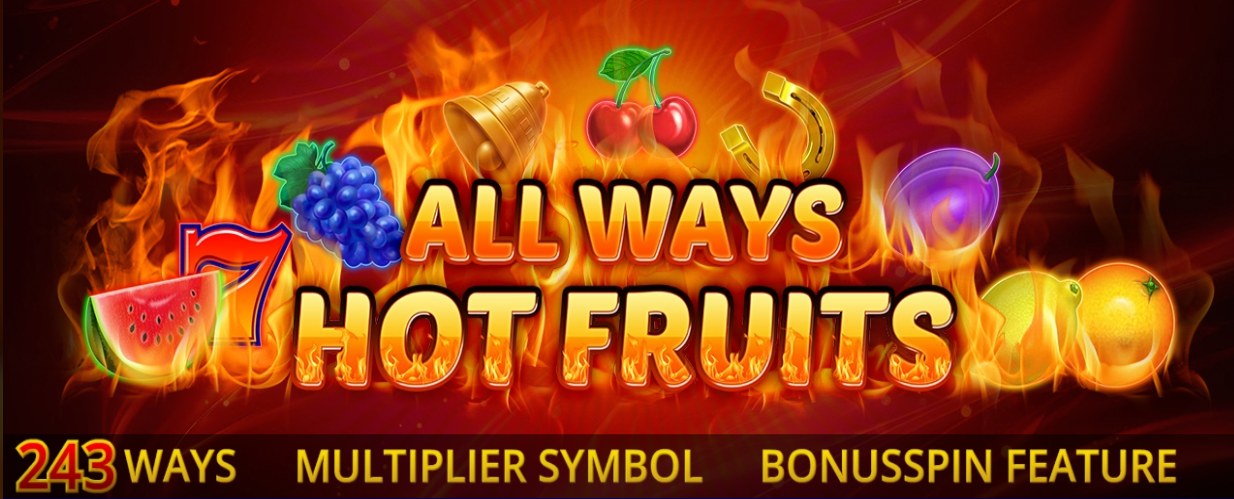 All Ways Hot Fruits: Yüksek oranlı meyve temalı bir slot!