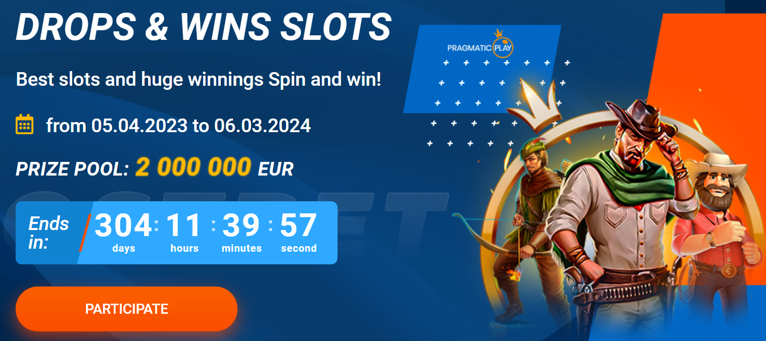 MostBet'te efsanevi Drop & Wins turnuvası
