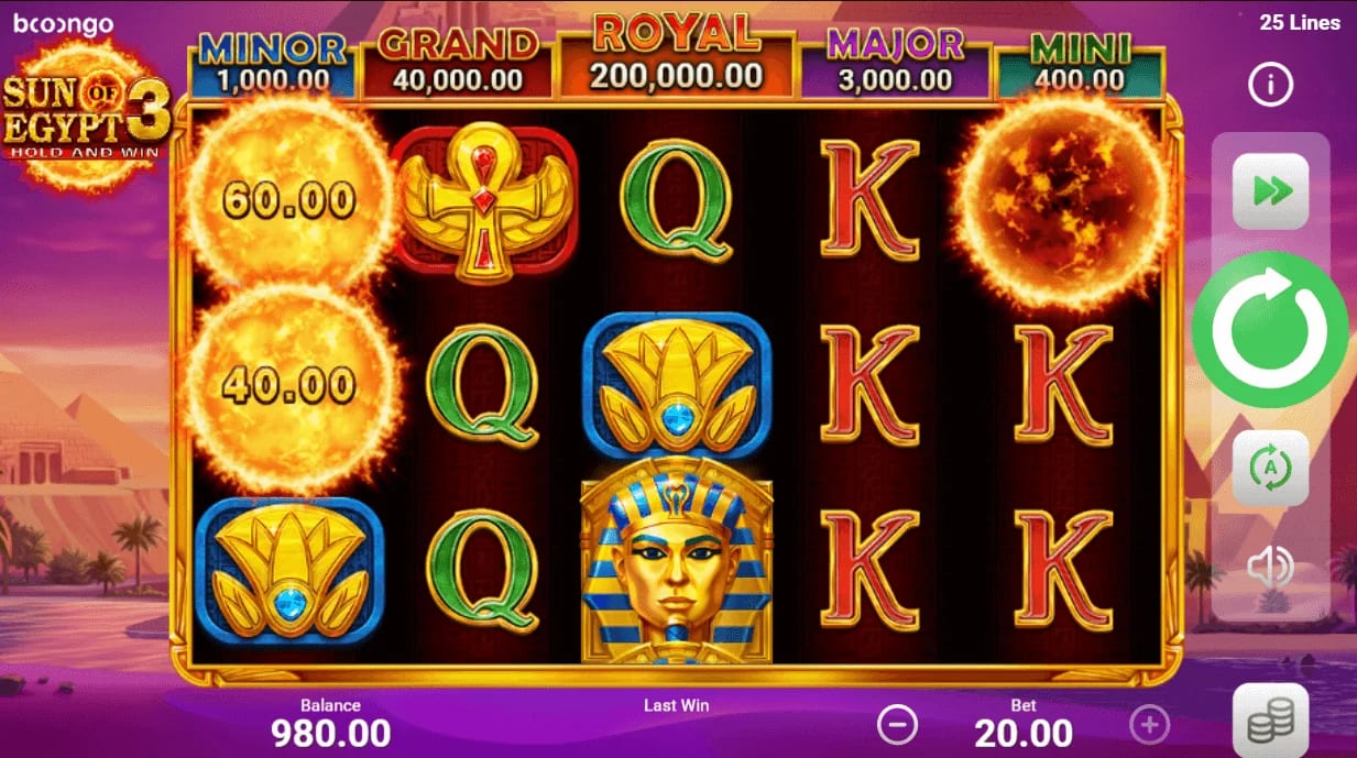 Sun of Egypt 3: Qədim Misir mövzusunda unikal mexanika ilə slot