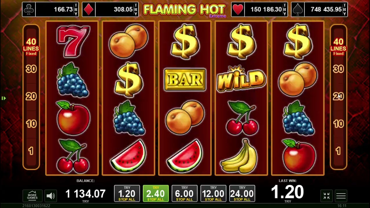 Flaming Hot Extreme: exciting freespins and progressive jackpot!