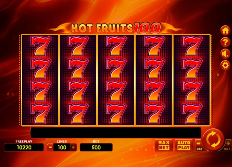 Hot Fruits 100: En iyi meyve temalı slot!