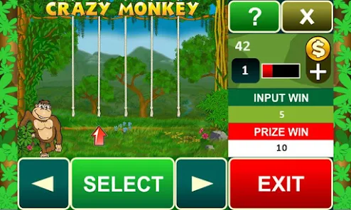 Crazy Monkey: Yüksek kazanma potansiyeli ve temalı bonus oyunu!